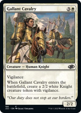 Gallant Cavalry [Jumpstart 2022] | Boutique FDB TCG