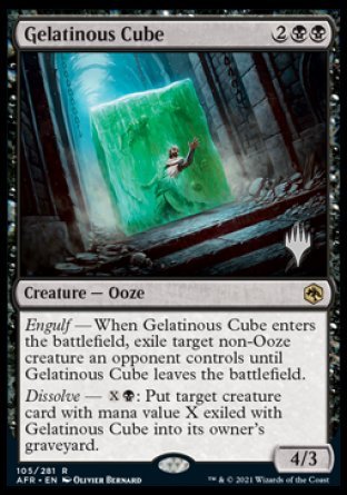 Gelatinous Cube (Promo Pack) [Dungeons & Dragons: Adventures in the Forgotten Realms Promos] | Boutique FDB TCG