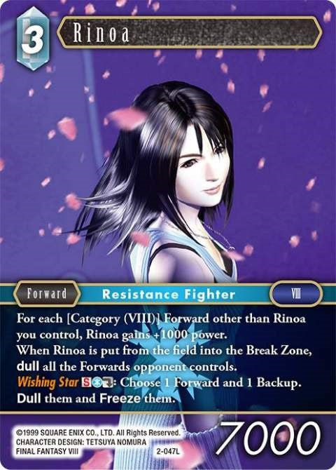 Rinoa [Opus II] | Boutique FDB TCG