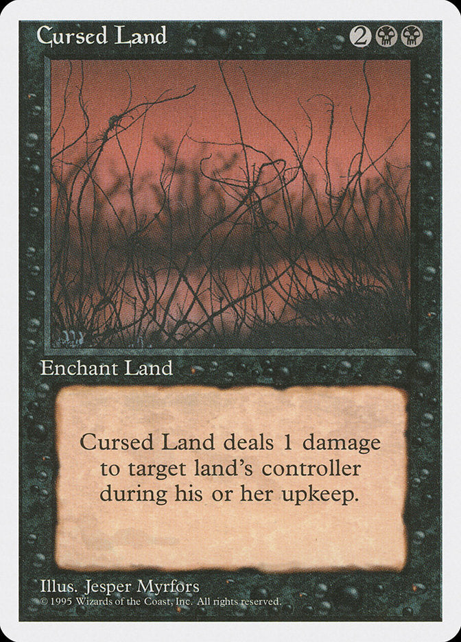 Cursed Land [Fourth Edition] | Boutique FDB TCG