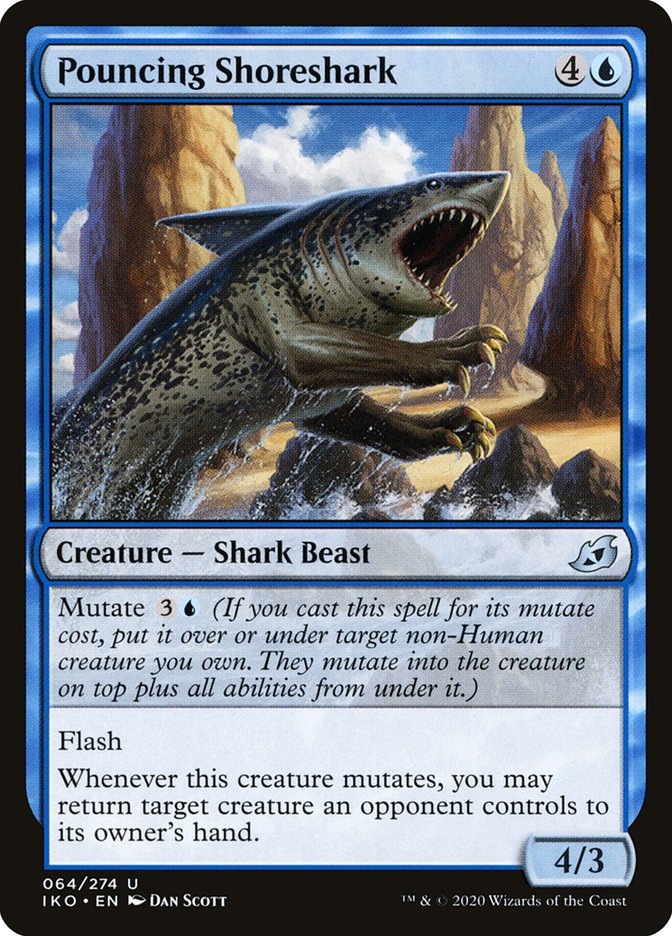 Pouncing Shoreshark [Ikoria: Lair of Behemoths] | Boutique FDB TCG