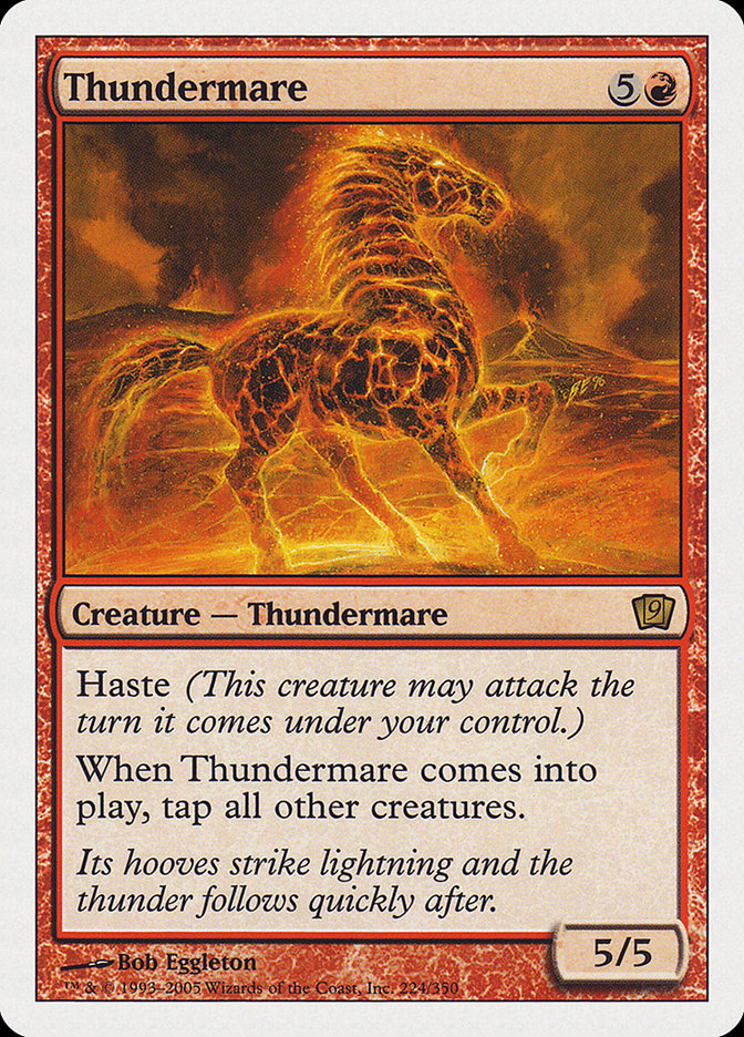 Thundermare [Ninth Edition] | Boutique FDB TCG