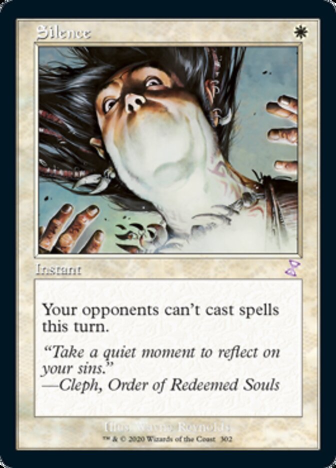 Silence (Timeshifted) [Time Spiral Remastered] | Boutique FDB TCG