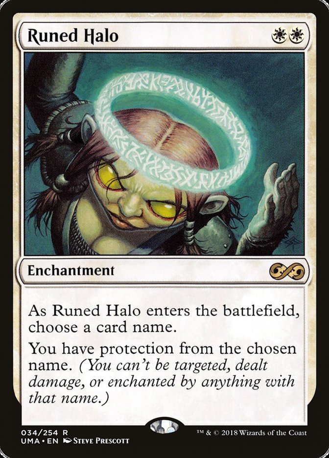 Runed Halo [Ultimate Masters] | Boutique FDB TCG