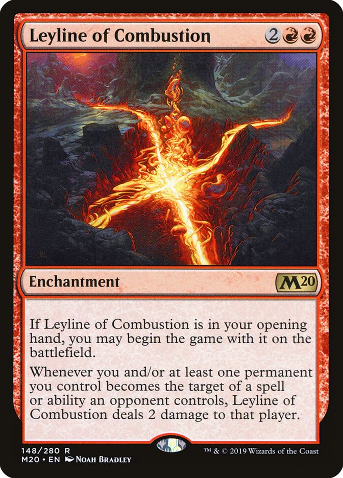 Leyline of Combustion [Core Set 2020] | Boutique FDB TCG