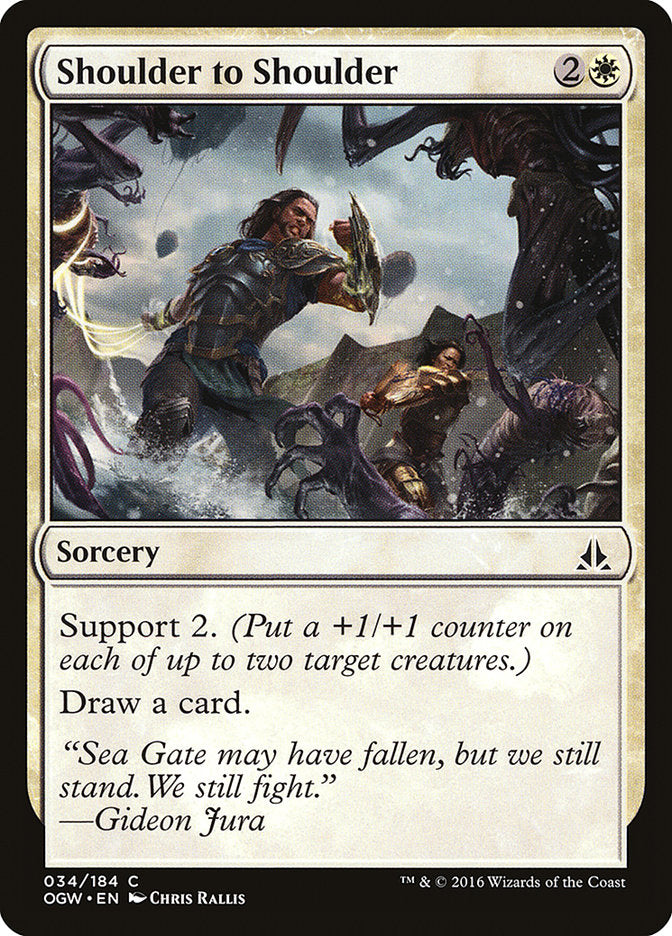 Shoulder to Shoulder [Oath of the Gatewatch] | Boutique FDB TCG