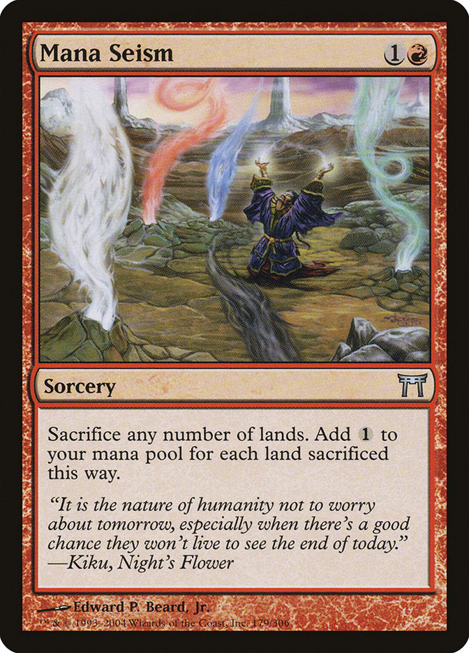Mana Seism [Champions of Kamigawa] | Boutique FDB TCG