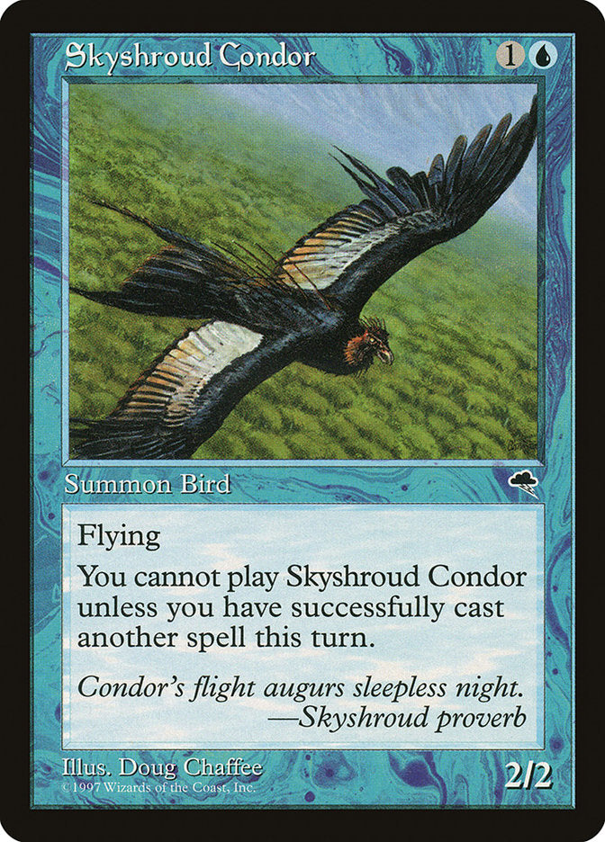 Skyshroud Condor [Tempest] | Boutique FDB TCG