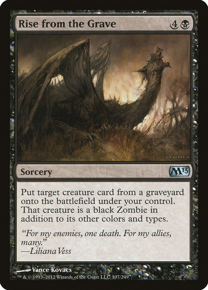 Rise from the Grave [Magic 2013] | Boutique FDB TCG