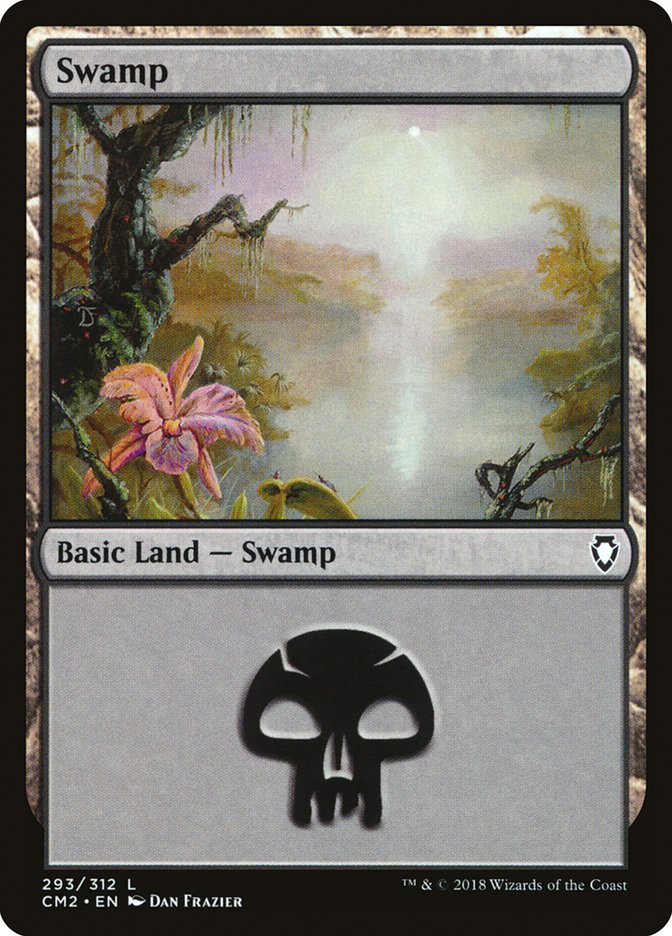 Swamp (293) [Commander Anthology Volume II] | Boutique FDB TCG