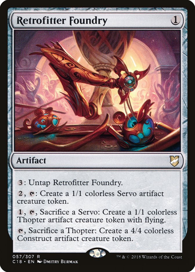 Retrofitter Foundry [Commander 2018] | Boutique FDB TCG