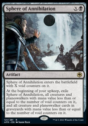 Sphere of Annihilation (Promo Pack) [Dungeons & Dragons: Adventures in the Forgotten Realms Promos] | Boutique FDB TCG