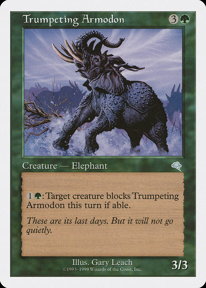 Trumpeting Armodon [Battle Royale] | Boutique FDB TCG