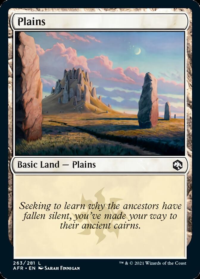 Plains (263) [Dungeons & Dragons: Adventures in the Forgotten Realms] | Boutique FDB TCG