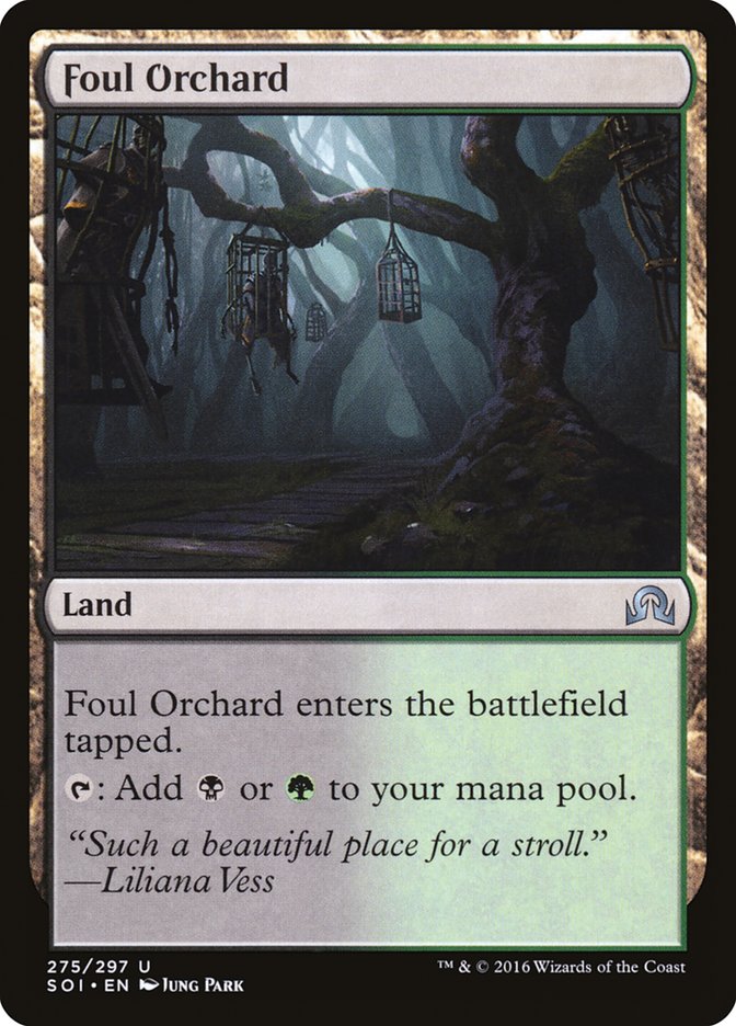 Foul Orchard [Shadows over Innistrad] | Boutique FDB TCG