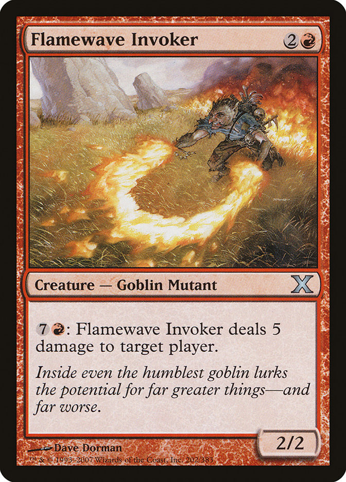 Flamewave Invoker [Tenth Edition] | Boutique FDB TCG