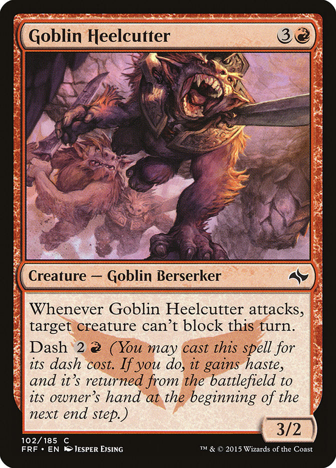 Goblin Heelcutter [Fate Reforged] | Boutique FDB TCG