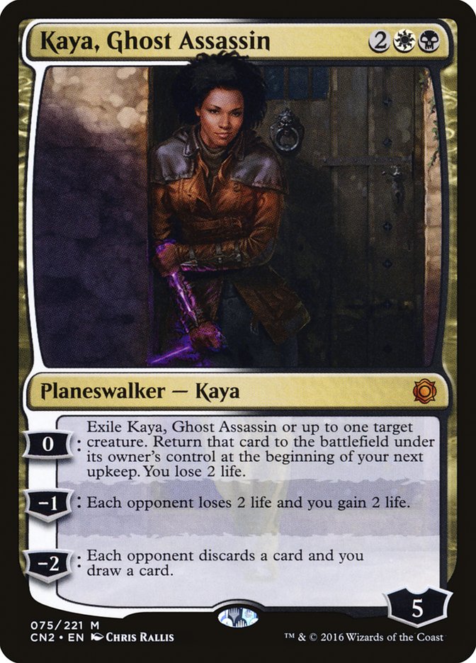 Kaya, Ghost Assassin (075/221) [Conspiracy: Take the Crown] | Boutique FDB TCG