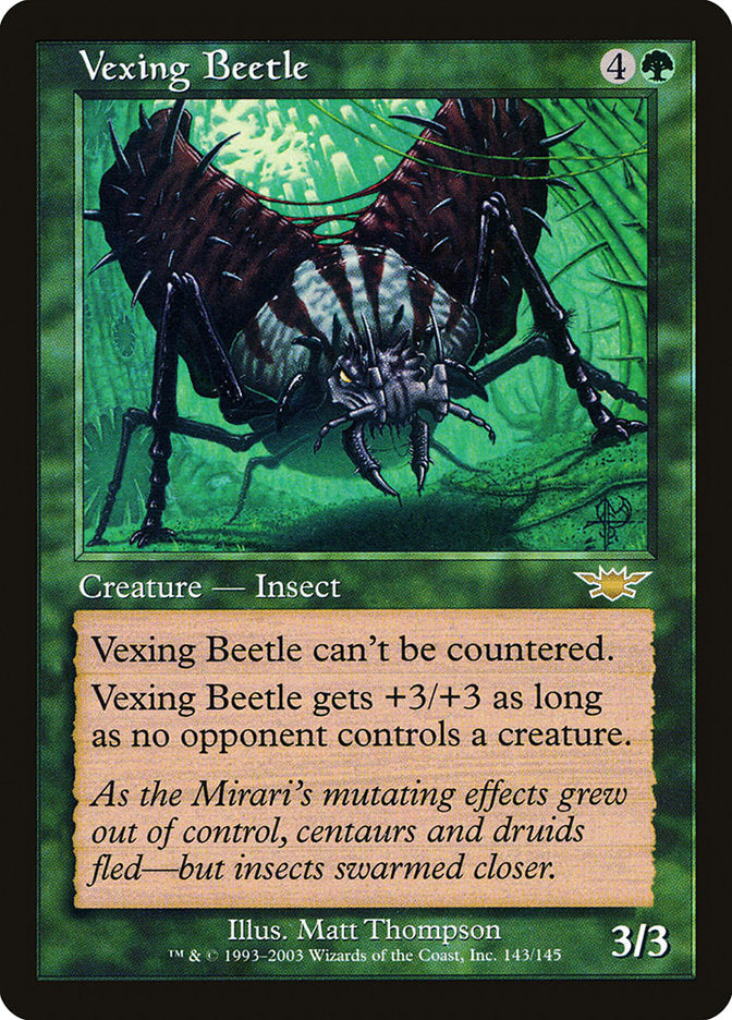 Vexing Beetle [Legions] | Boutique FDB TCG