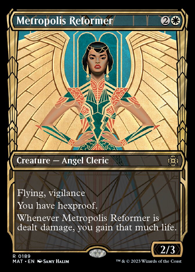 Metropolis Reformer (Showcase Halo Foil) [March of the Machine: The Aftermath] | Boutique FDB TCG