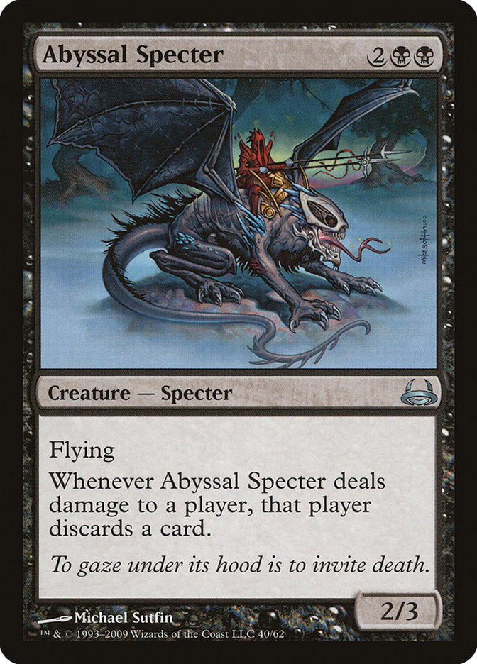 Abyssal Specter [Duel Decks: Divine vs. Demonic] | Boutique FDB TCG