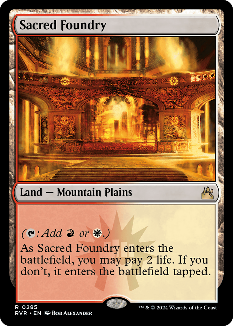 Sacred Foundry [Ravnica Remastered] | Boutique FDB TCG