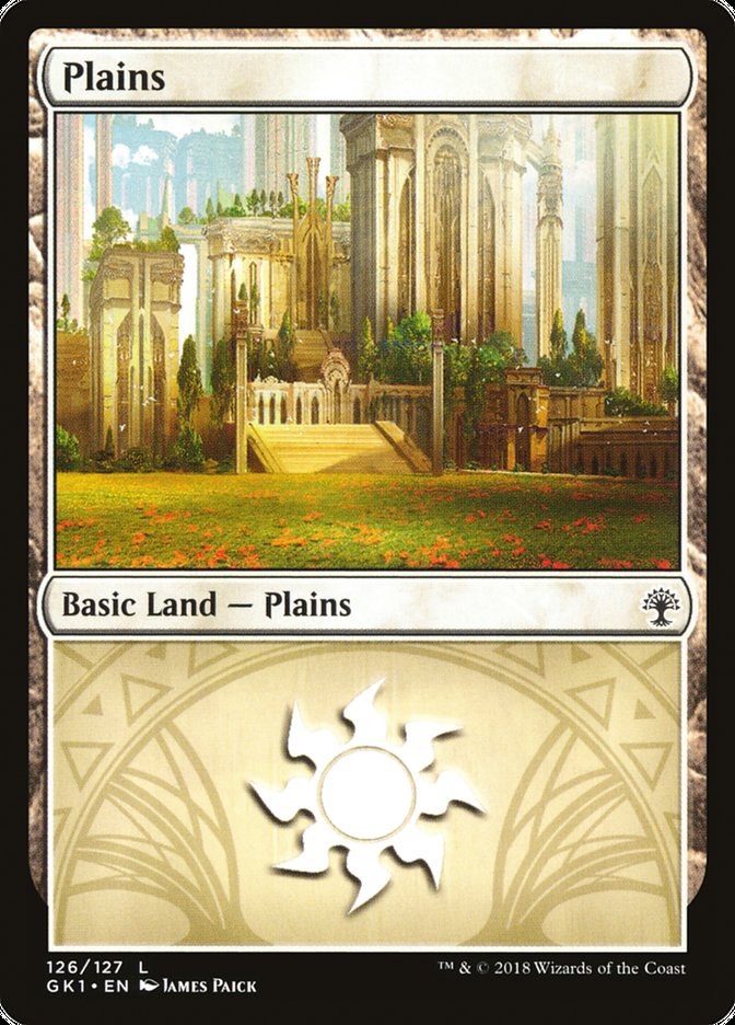 Plains (126) [Guilds of Ravnica Guild Kit] | Boutique FDB TCG