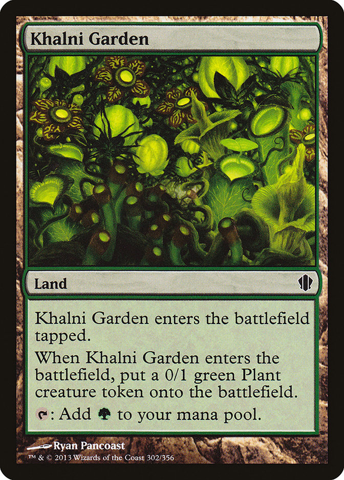 Khalni Garden [Commander 2013] | Boutique FDB TCG