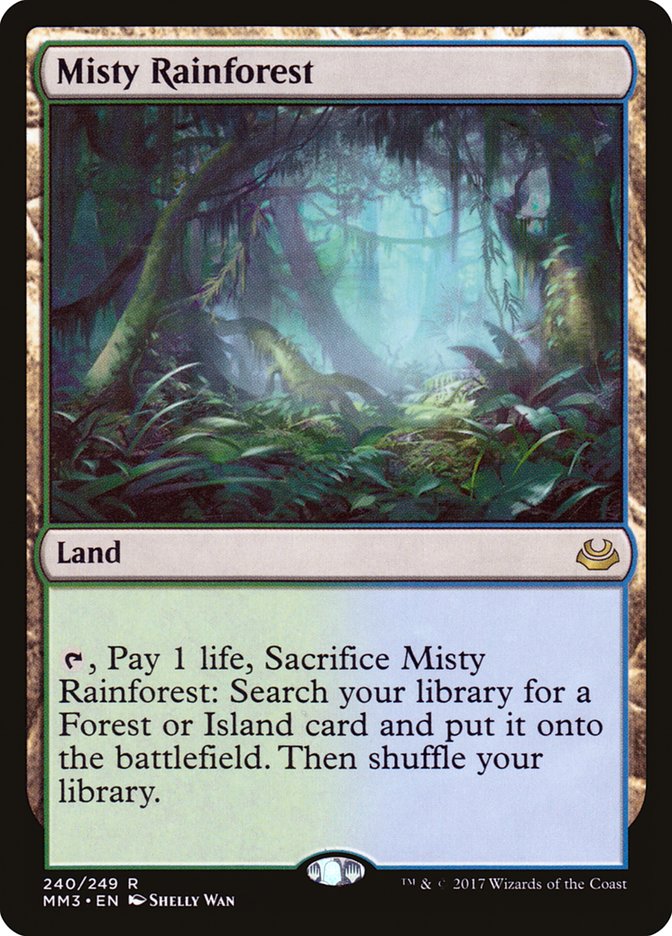 Misty Rainforest [Modern Masters 2017] | Boutique FDB TCG