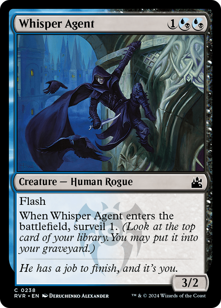 Whisper Agent [Ravnica Remastered] | Boutique FDB TCG