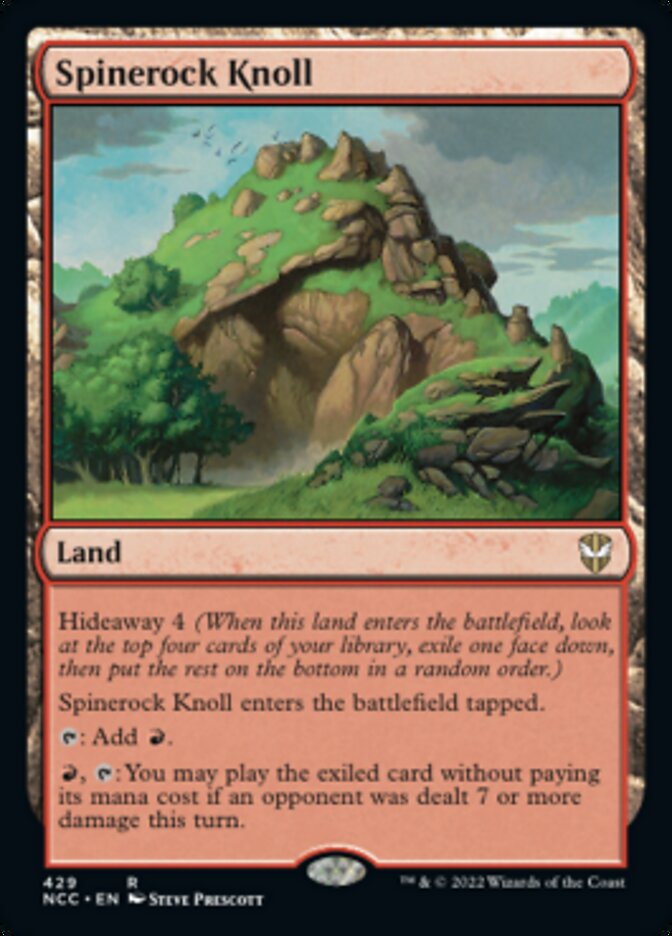 Spinerock Knoll [Streets of New Capenna Commander] | Boutique FDB TCG