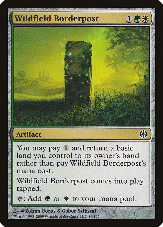 Wildfield Borderpost [Alara Reborn] | Boutique FDB TCG