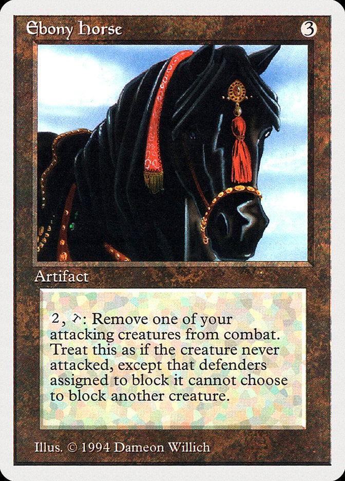 Ebony Horse [Summer Magic / Edgar] | Boutique FDB TCG