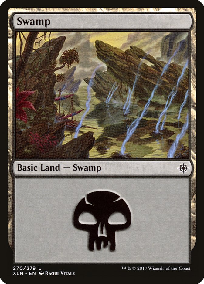 Swamp (270) [Ixalan] | Boutique FDB TCG
