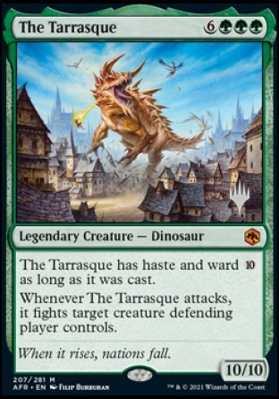 The Tarrasque (Promo Pack) [Dungeons & Dragons: Adventures in the Forgotten Realms Promos] | Boutique FDB TCG