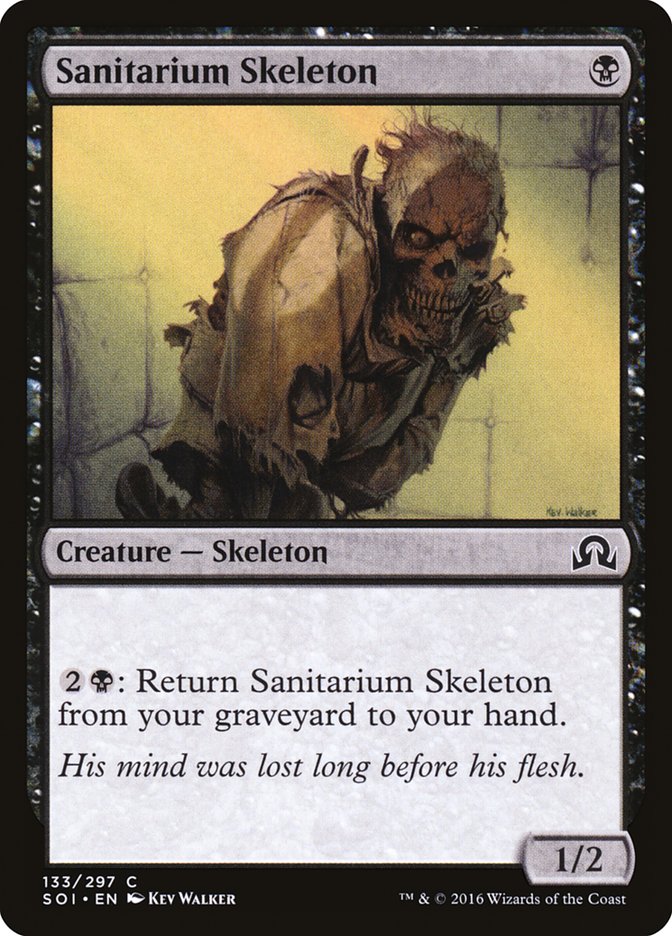 Sanitarium Skeleton [Shadows over Innistrad] | Boutique FDB TCG