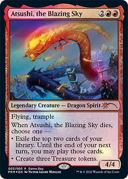 Atsushi, the Blazing Sky [Game Day 2022] | Boutique FDB TCG