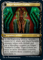 Edgar, Charmed Groom // Edgar Markov's Coffin (Showcase Fang Frame) [Innistrad: Crimson Vow] | Boutique FDB TCG