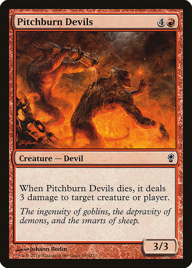 Pitchburn Devils [Conspiracy] | Boutique FDB TCG