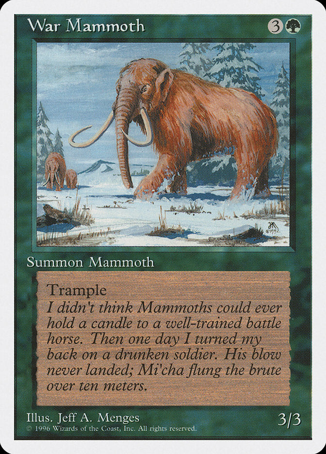 War Mammoth [Introductory Two-Player Set] | Boutique FDB TCG