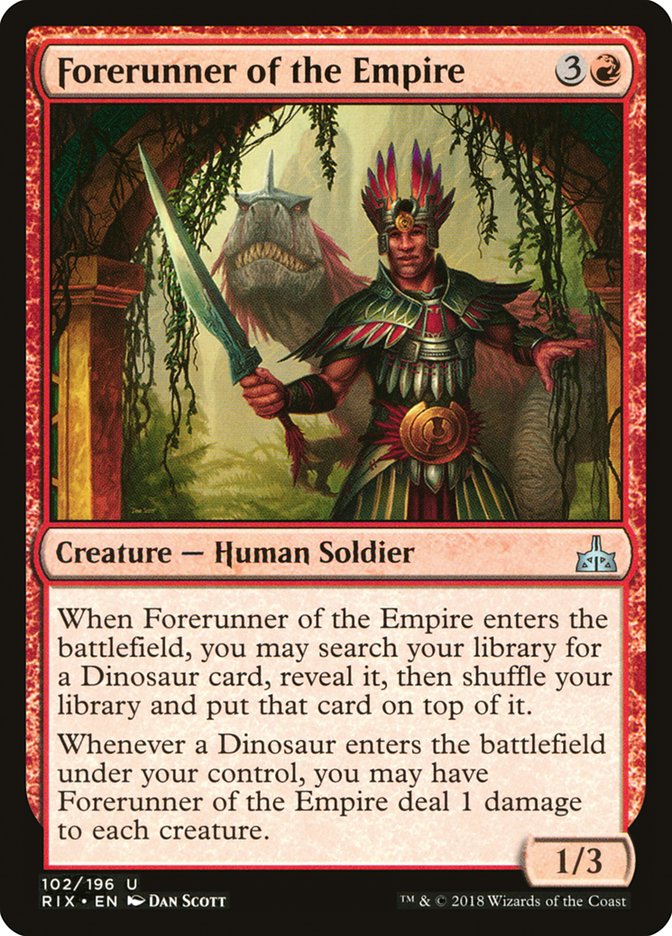 Forerunner of the Empire [Rivals of Ixalan] | Boutique FDB TCG