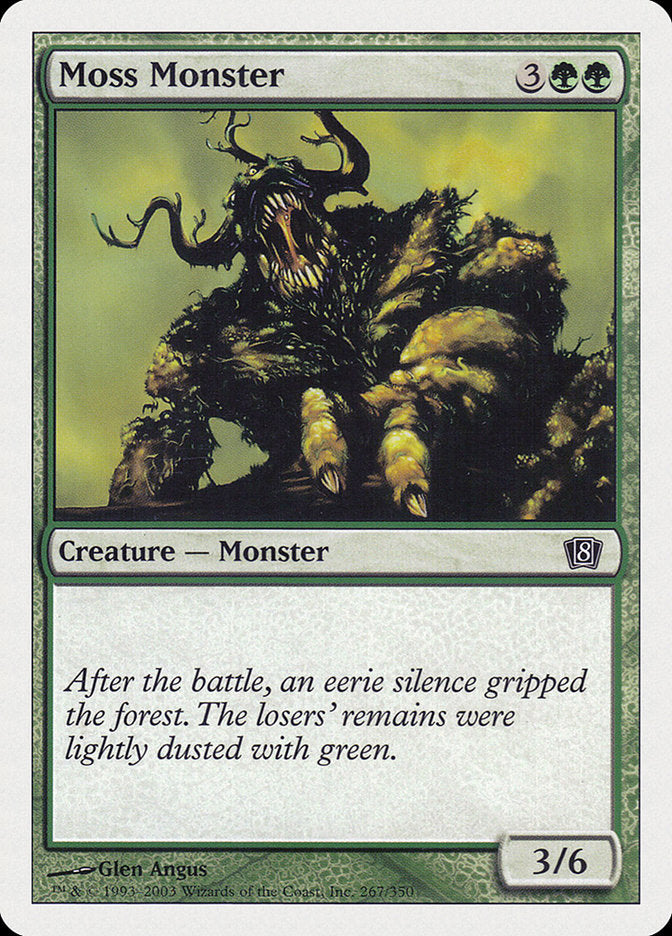 Moss Monster [Eighth Edition] | Boutique FDB TCG