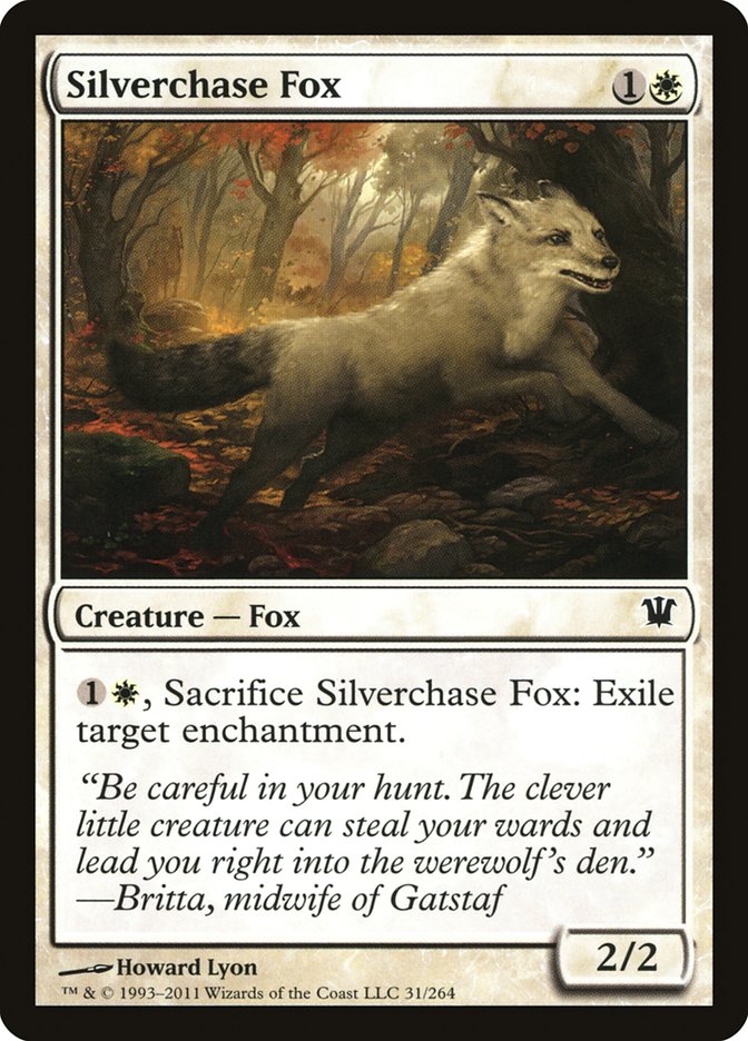 Silverchase Fox [Innistrad] | Boutique FDB TCG