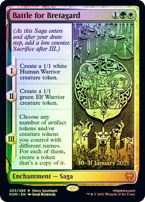Battle for Bretagard [Kaldheim Prerelease Promos] | Boutique FDB TCG
