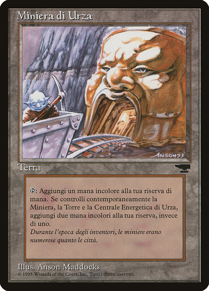 Urza's Mine (Pulley) (Italian) - "Miniera di Urza" [Rinascimento] | Boutique FDB TCG