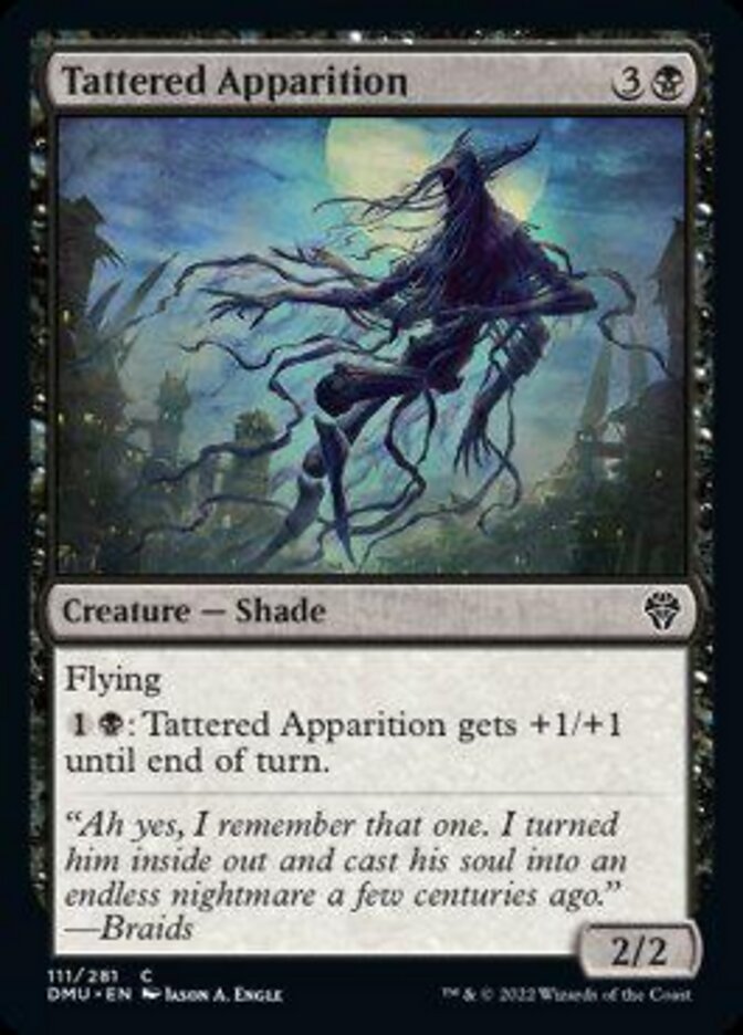 Tattered Apparition [Dominaria United] | Boutique FDB TCG
