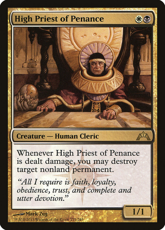 High Priest of Penance [Gatecrash] | Boutique FDB TCG