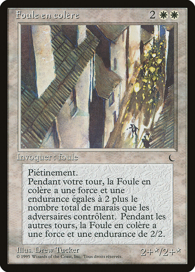 Angry Mob (French) - "Foule en colere" [Renaissance] | Boutique FDB TCG
