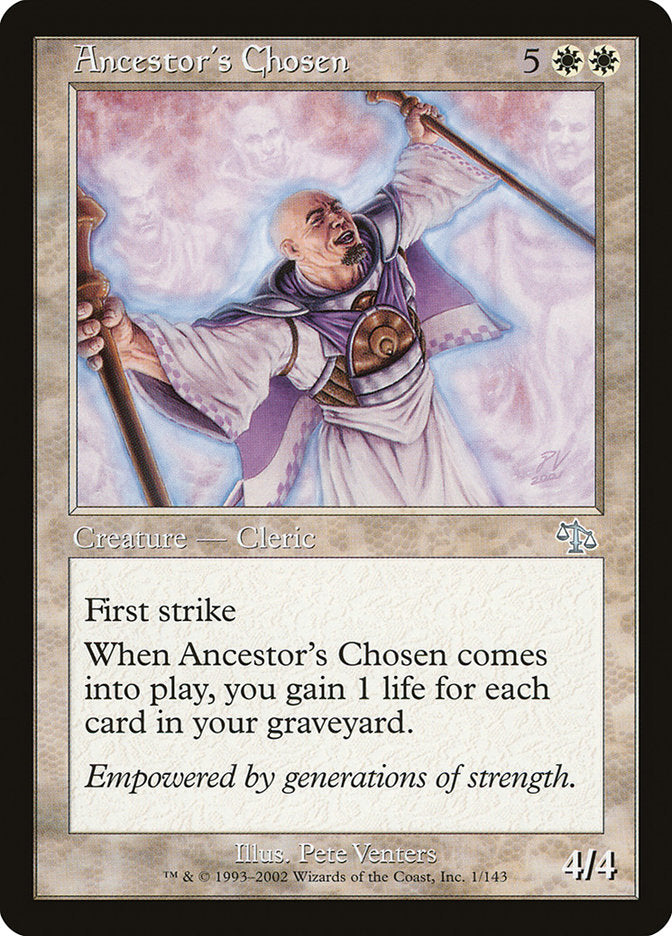 Ancestor's Chosen [Judgment] | Boutique FDB TCG