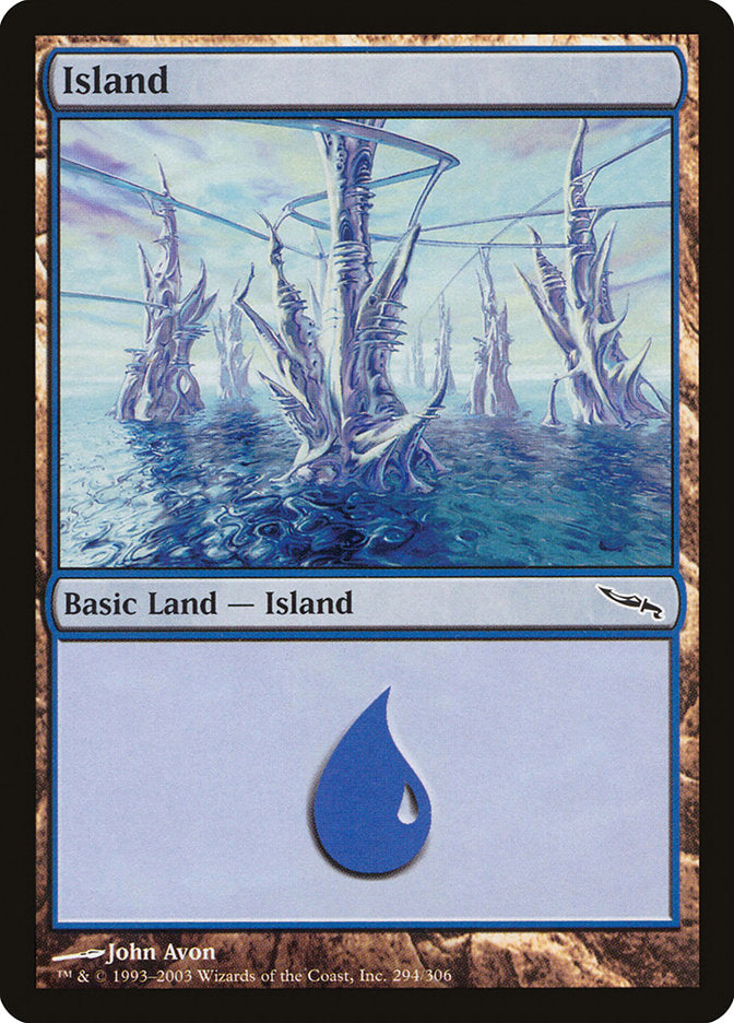 Island (294) [Mirrodin] | Boutique FDB TCG